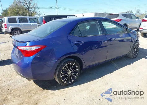 2016 Toyota Corolla S Plus from USA, damaged, VIN 2T1BURHE1GC500590